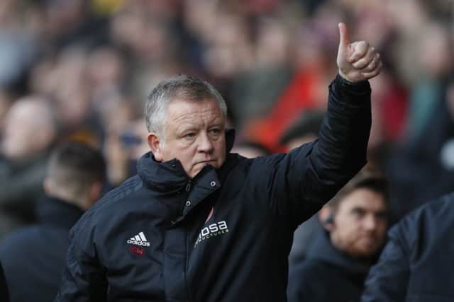 Sheffield United manager, Chris Wilder, has given new recruit Jake Young the thumbs up. PIC: Simon Bellis/Sportimage
