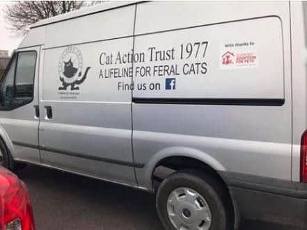 Cat Action Trust's stolen van