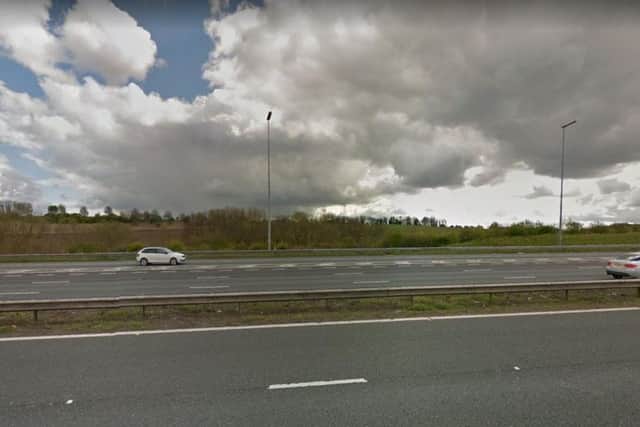 The M62 motorway is currently being diverted due to a police incident