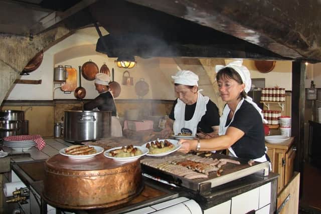 Chefs are keen as mustard at Regensburg Historic Sausage Kitchen