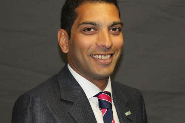 New NHS Chief Executive in Harrogate, Steve Russell. (HDFT)