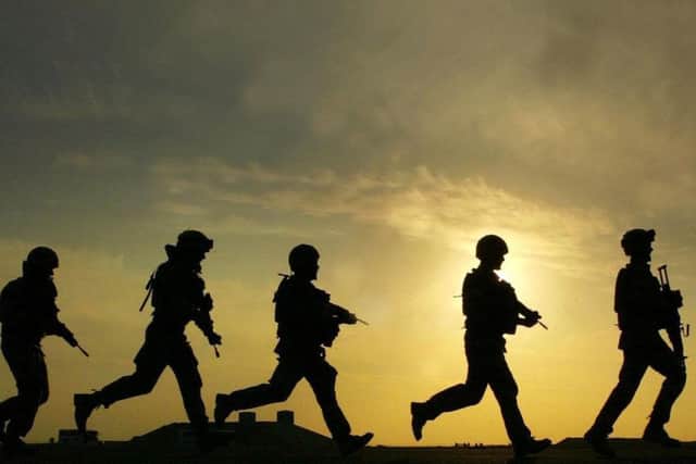 The British Army has used the term "snowflake" in its latest recruitment campaign. Picture David Cheskin/PA Wire.