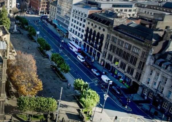 New plans for The Headrow in Leeds city centre are set to go before planning chiefs