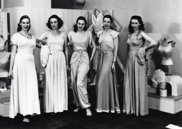 A century of underwear innovation will be celebrated during a fascinating talk all about Leedss unique lingerie legacy. A fashion show in 1947. Image:The M&S Company Archive