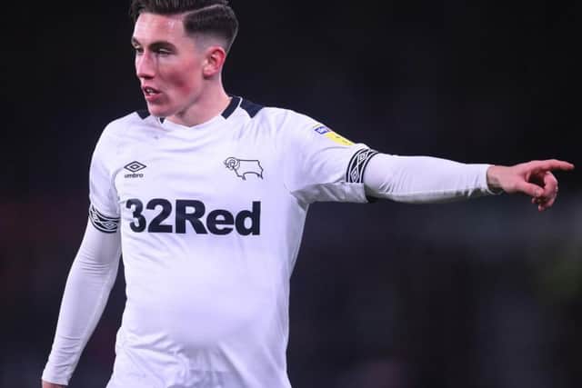 Derby County winger Harry Wilson remains doubtful for Leeds United visit.