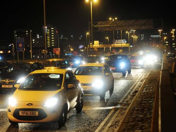 Armley Gyratory traffic during previous issues.