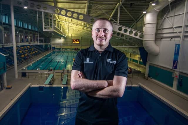 City Of Leeds Diving Club head coach Joe Meszaros.