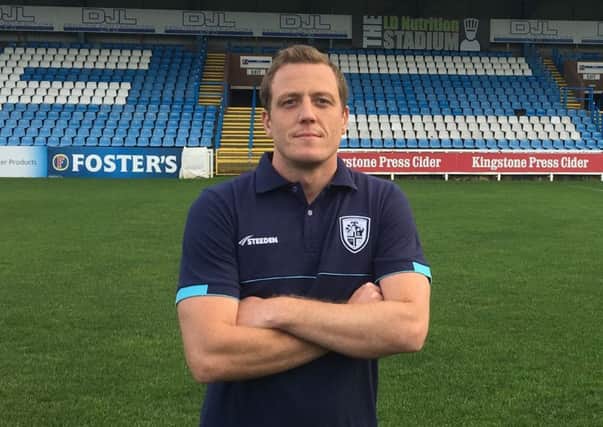 Featherstone Rovers head coach Ryan Carr.