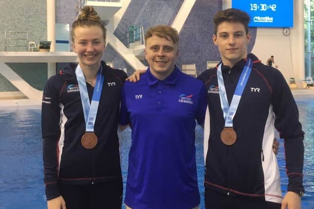 Phoebe Banks, Joe Meszaros and Anthony Harding.