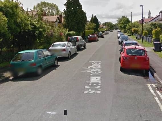 St Catherine's Road in Harrogate, credit Google Maps
