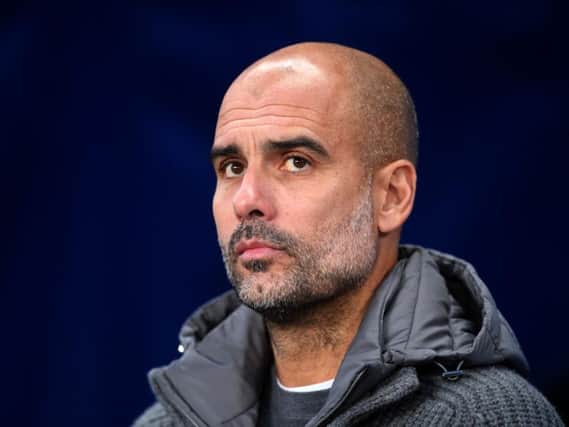 Manchester City head coach Pep Guardiola says he wants to see Leeds United in the Premier League next season.