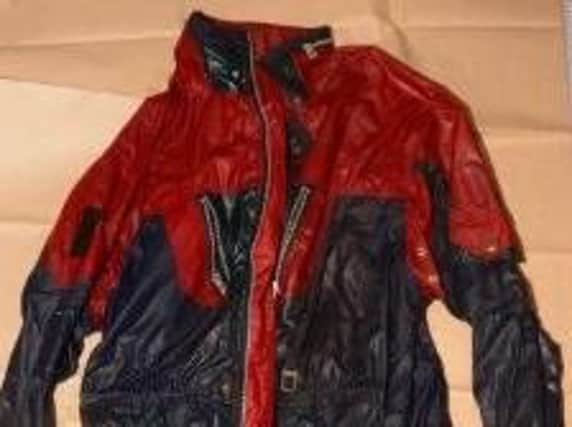 The man had been wearing this jacket when he entered the reservoir.