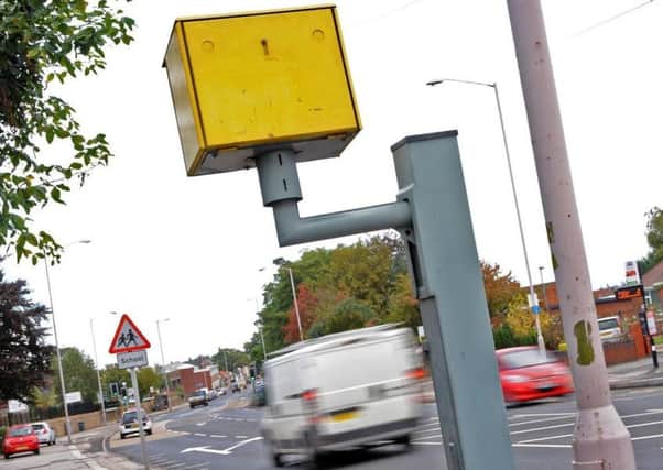 A broken speed camera is flashing drivers in Leeds