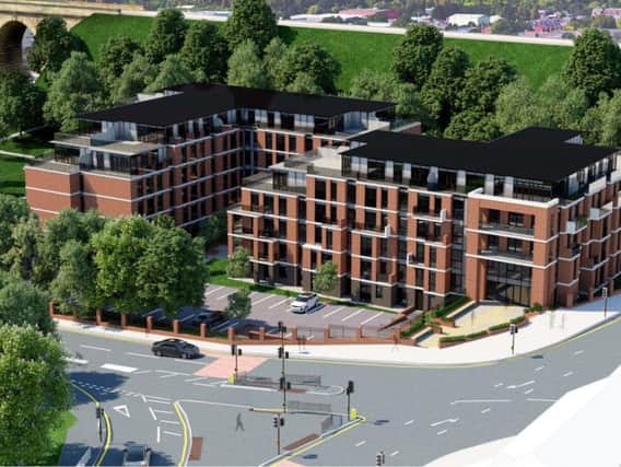 An artist's impression of how the flats could look. (Credit: Burley Road Limited)