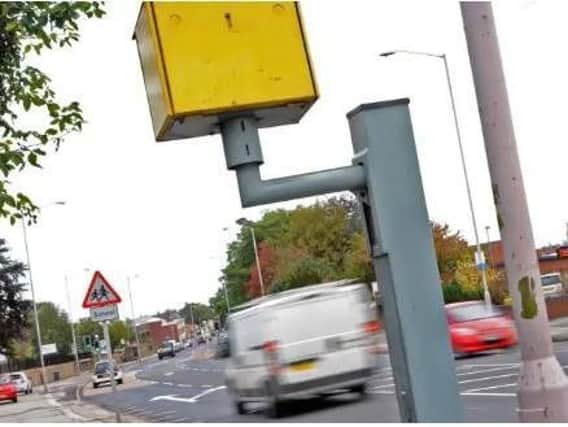 The speed camera on York Road in Killingbeck Leeds has a 40mph speed limit, but was malfunctioning yesterday (Monday).