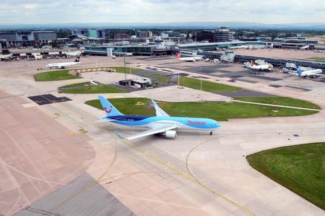 Manchester Airport. PIC: PA
