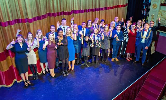 Winners and VIPs at the 2017 Child Friendly Leeds Awards.