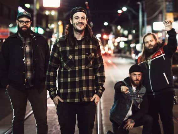 American band, The Cancer Bats will play in Leeds at the Slam Dunk festival.