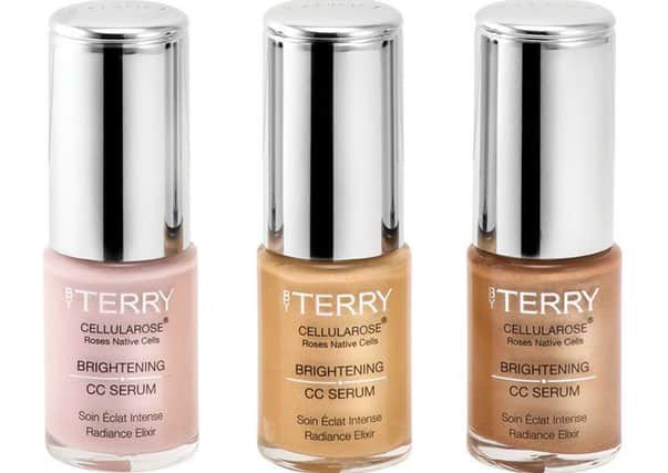 By Terry Gem Glow Brightening CC Serum Set: This lovely skin brightening and illuminating set contains a trip of three of By Terrys most popular Cellularose Brightening CC Serum shades - Rose Elixir, Apricot Flash and Sunny Glow - made with pearl pigments. Use on their own or mix with foundation to leave skin fresh, glowing and even toned. Worth Â£91, was Â£65, now Â£32.50, at Space NK.