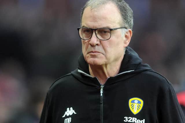 Leeds United head coach Marcelo Bielsa.
