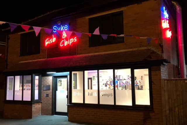 Jeremy and Caroline have run Sykes chip shop for over five years.