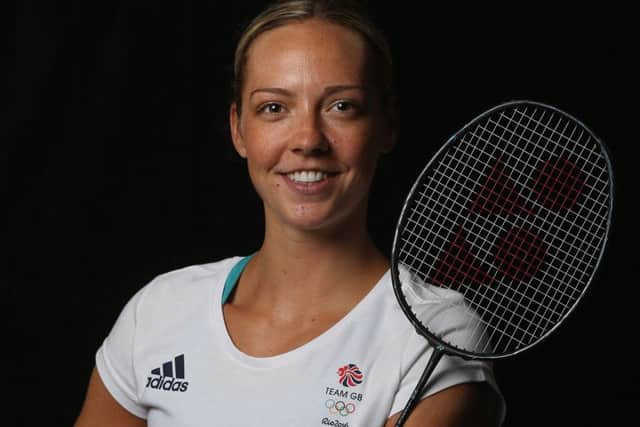 Tokyo target: Badminton star Gabby Adcock. Picture: Alex Morton/Getty Images