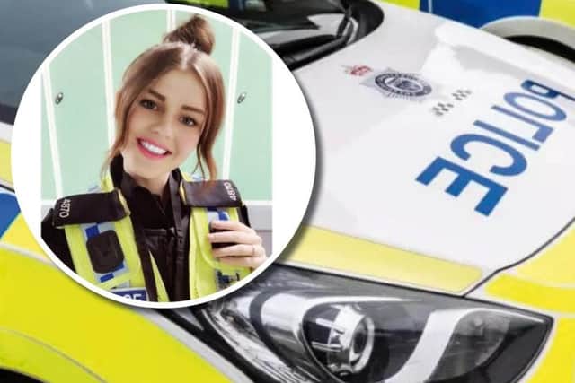 PC Jade Hunter attended the heartbreaking callout. Photo: West Yorkshire Police/PC Jade Hunter