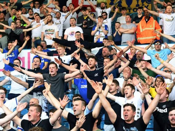 Have Leeds United fans had their first glimpse of the new badge?
