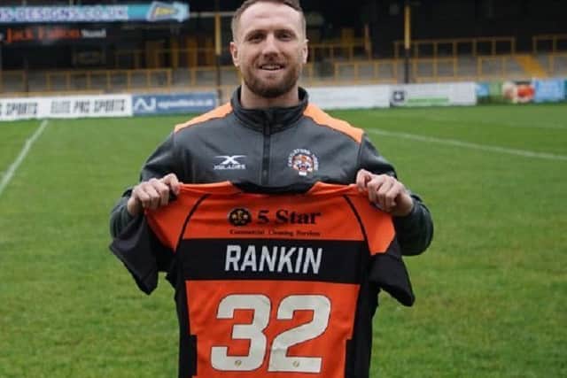 Castleford Tigers' news signing Jordan Rankin.