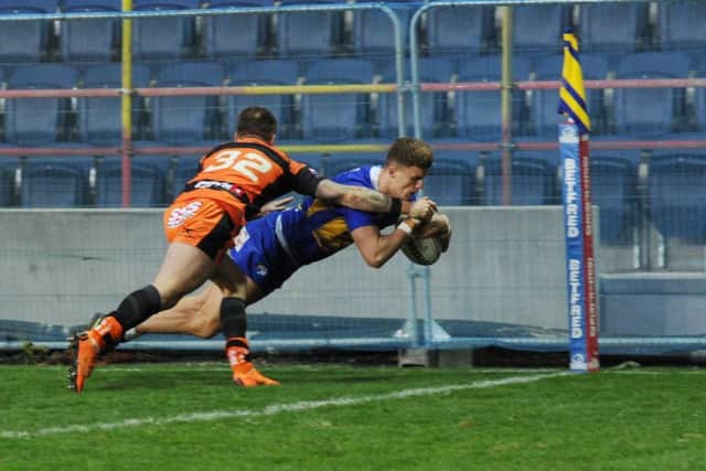 Ash Handley bags his second try against Tigers