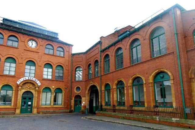 The factory is known for its enormous listed canteen