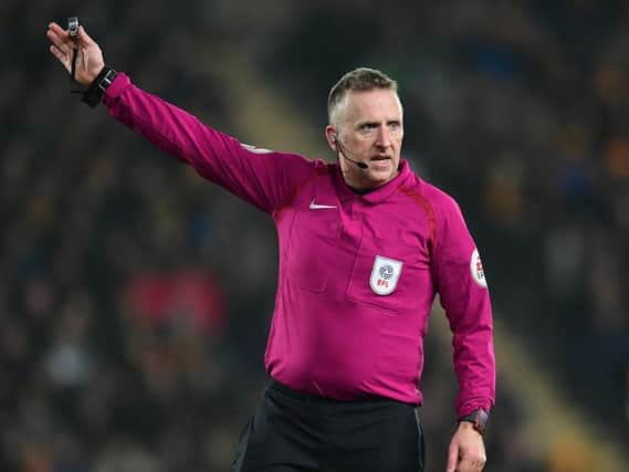 Jon Moss is an established Premier League referee