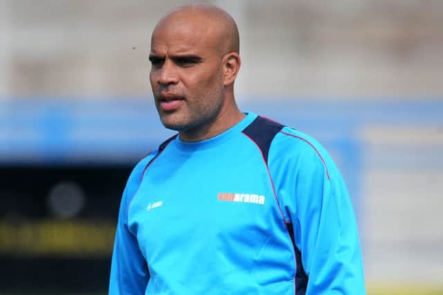Guiseley joint manager Marcus Bignot.