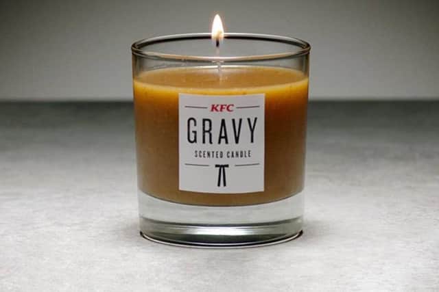 The KFC Gravy candle in all its....glory?