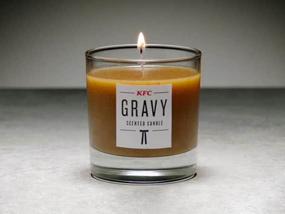 The KFC Gravy candle in all its....glory?