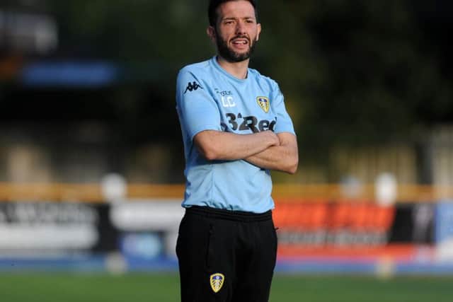 Leeds United Under-23s head coach Carlos Corberan.