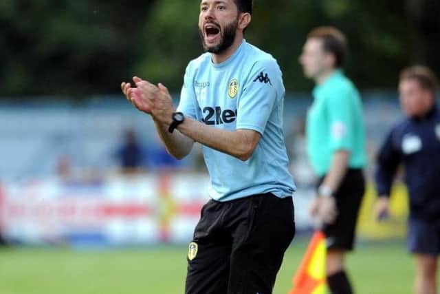 Leeds United Under-23s head coach Carlos Corberan.