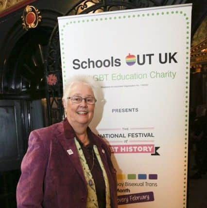 Sue Sanders, co-founder of LGBT+ History Month. Picture: Nicholas Chinardet, Zefrographica.
