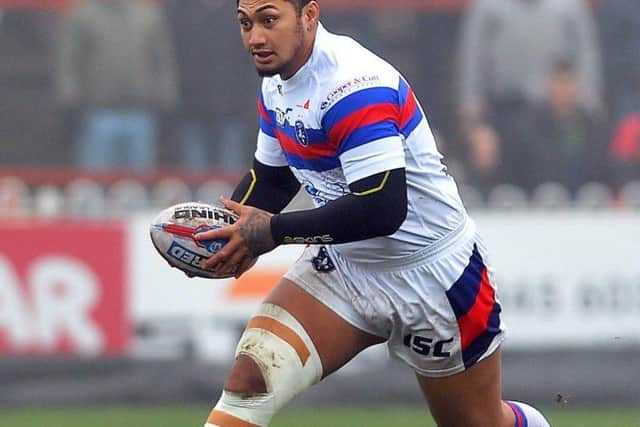 Wakefield Trinity prop Pauli Pauli