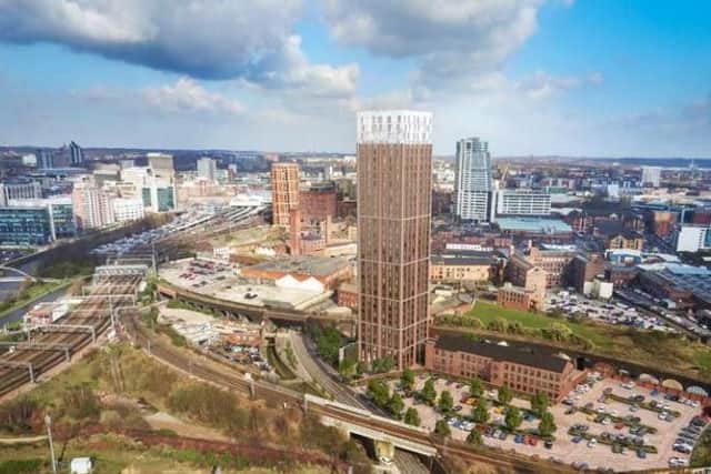 Artist impression of the Midland Tower.