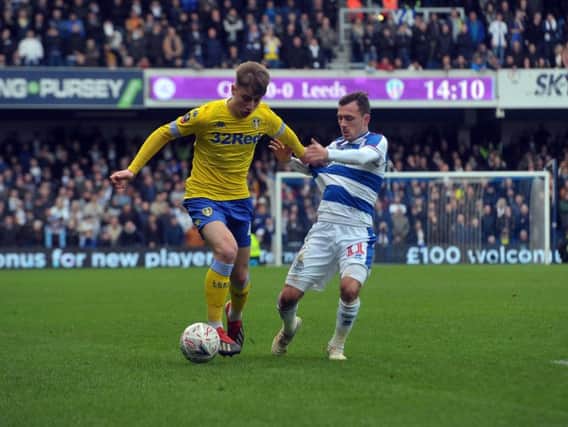 TALENT: Jack Clarke pictured against QPR on his full debut.