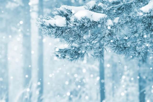 The weather in Leeds is set to be wintry today, as forecasters predict cloud, heavy and light rain, icy conditions and below freezing temperatures