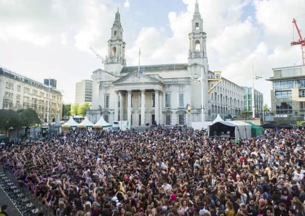 The crowd  at the Slam Dunk Festival in Leeds in 2015. Picture: Anthony Longstaff