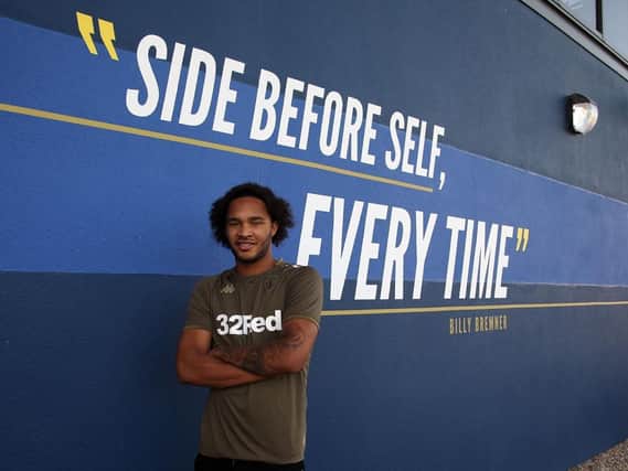 Izzy Brown after signing for Leeds United on loan from Chelsea in August.