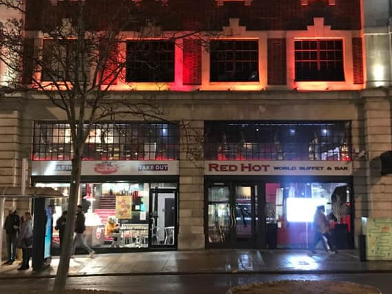 Leeds Council launched a food hygiene investigation at Red Hot Buffet restaurant in the Headrow Leeds after a cockroach was reported by a customer.
