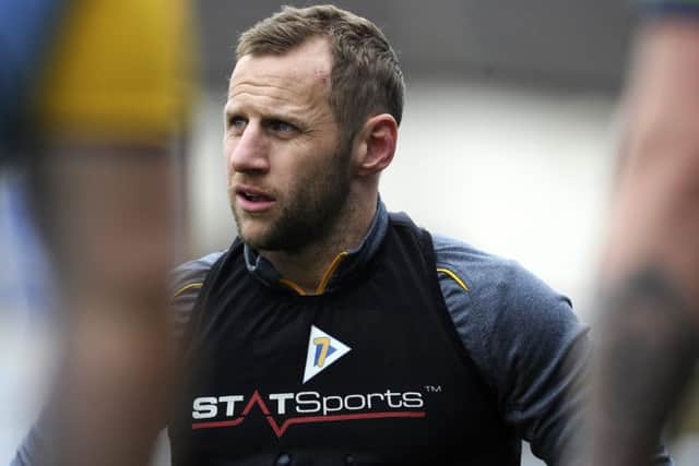 Leeds Rhinos youth coach, Rob Burrow. Picture: Bruce Rollinson.
