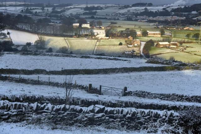 Although Leeds is forecast to see some snow this week, the city rarely gets large amounts