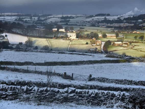 Although Leeds is forecast to see some snow this week, the city rarely gets large amounts