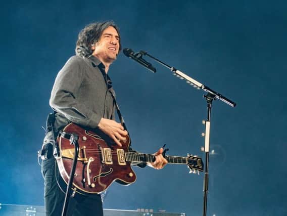 Snow Patrol's Gary Lightbody at the First Direct Arena in Leeds. Picture: ANTHONY LONGSTAFF