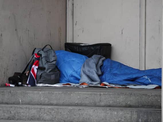 The number of people sleeping rough in Leeds has risen again according to the governments statistics